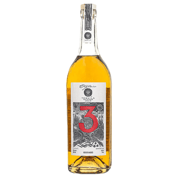 123 Organic Anejo Tequila Tres
