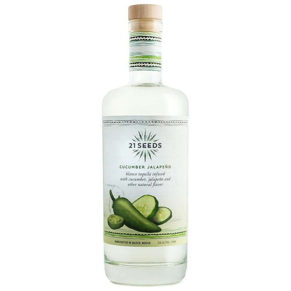21 Seeds Cucumber Jalapeno Tequila - Bourbon Central