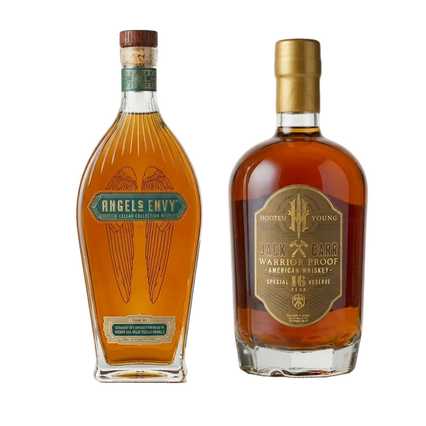 Hooten Young 16 Year Jack Carr Warrior & Angel's Envy Volume 5 Rye+Bourbon Bundle