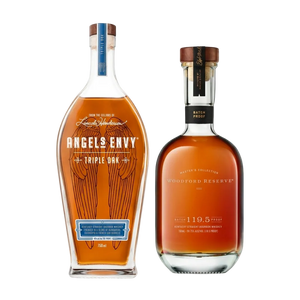 Woodford Reserve Batch Proof 2024 & Angel's Envy Triple Oak Bourbon Bundle