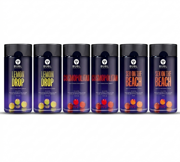 Bubl 2 Cosmo, 2 Lemon Drop, 2 Sex on the Beach Bundle