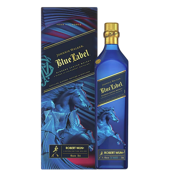 Johnnie Walker Blue Label Year of the Horse Limited Edition by Robert Wun