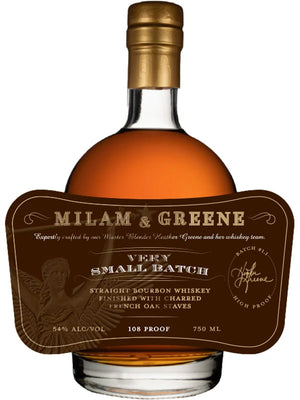 Milam & Greene Very Small Batch Batch #3 Straight Bourbon Whiskey