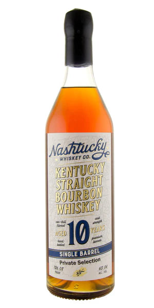 Nashtucky Private Selection 10 Year Single Barrel Bourbon