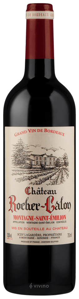 Château Rocher Calon Montagne-Saint-Émilion Red Bordeaux Wine
