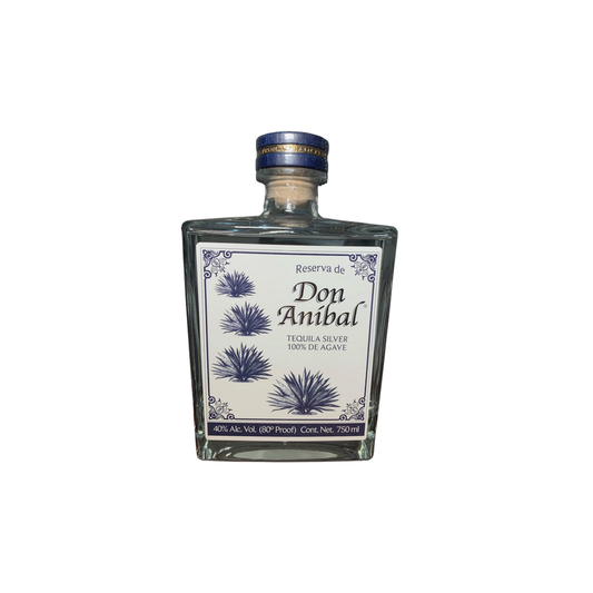 Don Anibal Silver Tequila 750ml:Bourbon Central