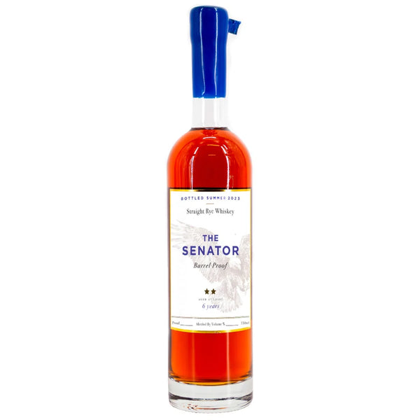 The Senator 6 Year Barrel Proof Straight Rye Whiskey
