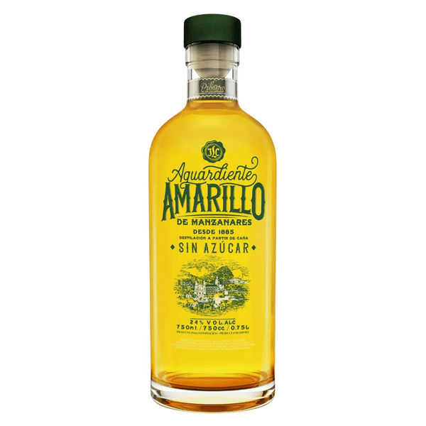 Aguardiente Amarillo De Manzanares Sin Azucar