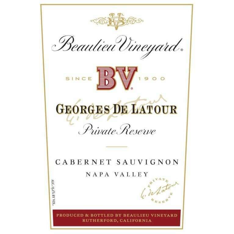 Beaulieu Vineyard Georges de Latour Private Reserve - Bourbon Central