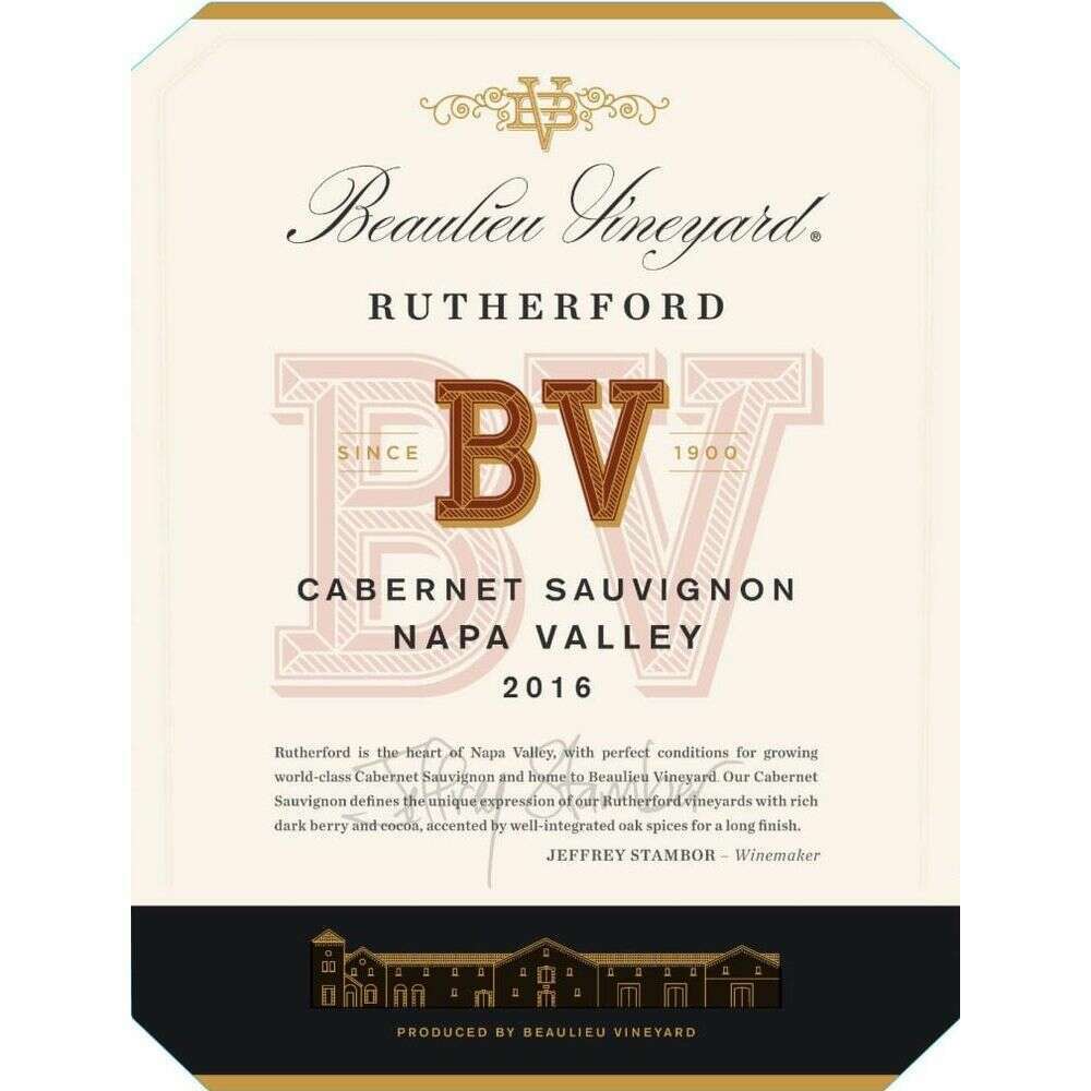 Beaulieu Vineyard Rutherford Cabernet Sauvignon - Bourbon Central