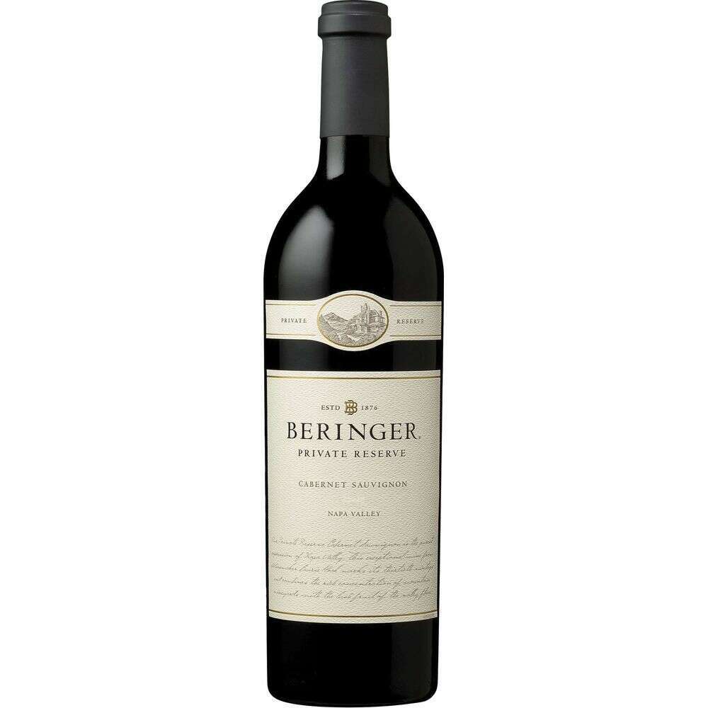 Beringer Cabernet Sauvignon Private Reserve - Bourbon Central