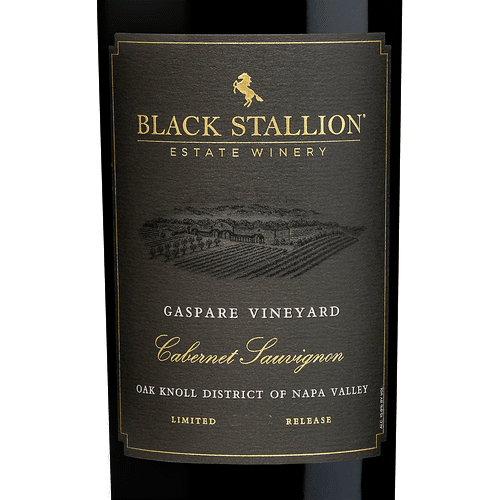 Black Stallion Cabernet Sauvignon Gaspare Vineyard - Bourbon Central