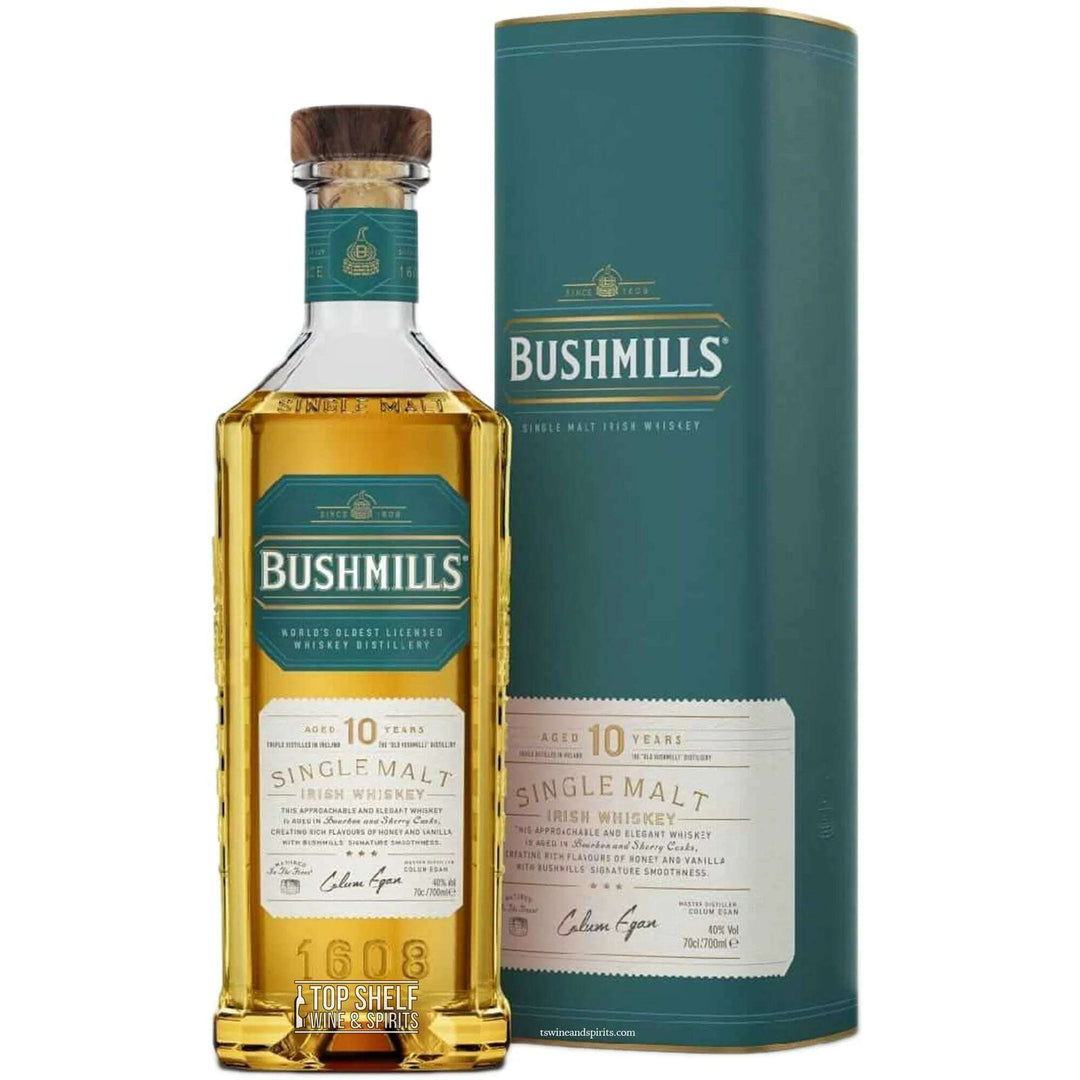 Bushmills 10 Year Single Malt Irish Whisky - Bourbon Central