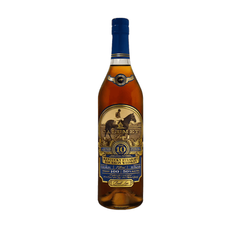 Calumet Farm 10 Year Old Single Rack Black Bourbon Whiskey