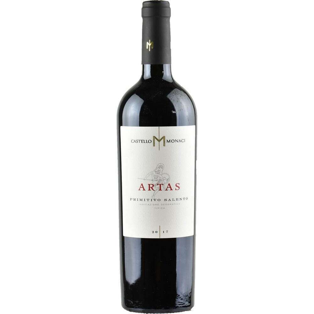 Castello Monaci Primitivo Salento Artas - Bourbon Central