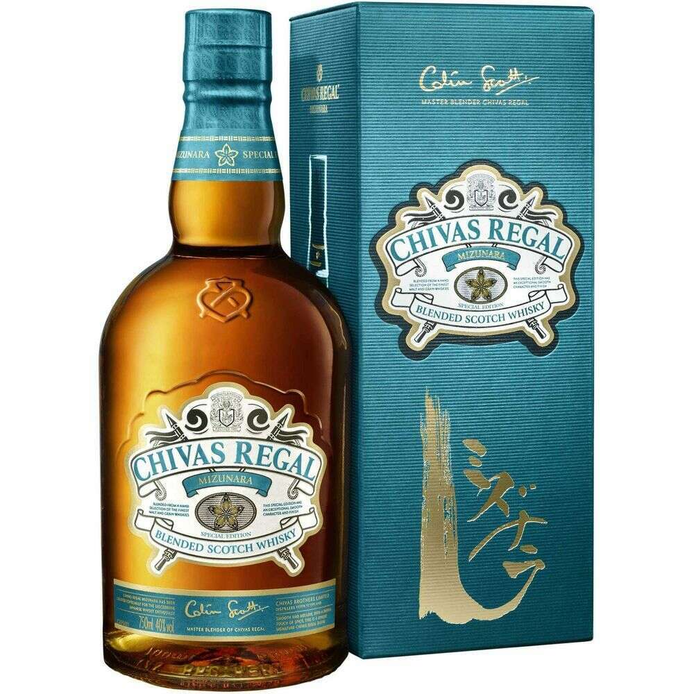 Chivas Regal Mizunara Blended Scotch Whisky. - Bourbon Central