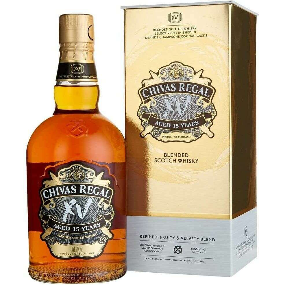 Chivas Regal XV 15 Year Aged Scotch. - Bourbon Central