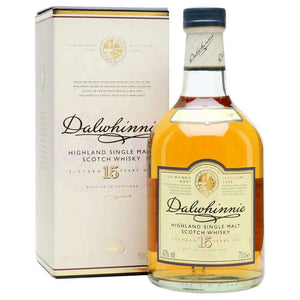 Dalwhinnie 15 Year Single Malt Scotch Whisky.