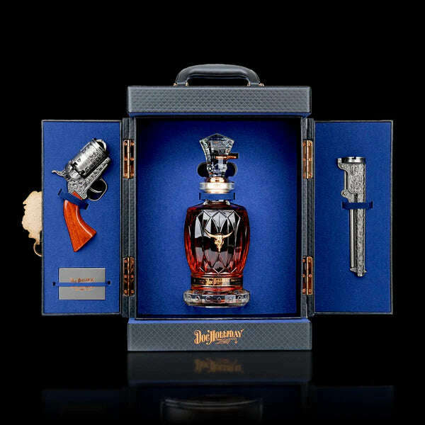 Doc Holliday 10 Year Old Straight Bourbon Whiskey Gift Set - Bourbon Central