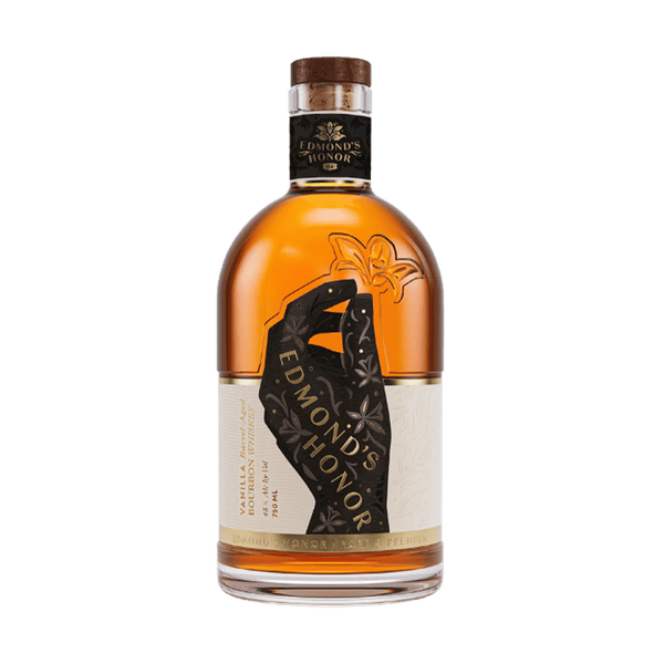 Edmond's Honor Straight Bourbon Whiskey Finished In Vanilla Cognac casks