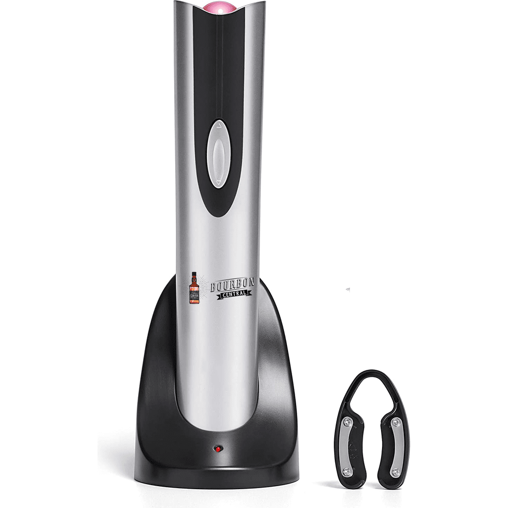 Electric Wine Bottle Opener with Foil Cutter - Bourbon Central