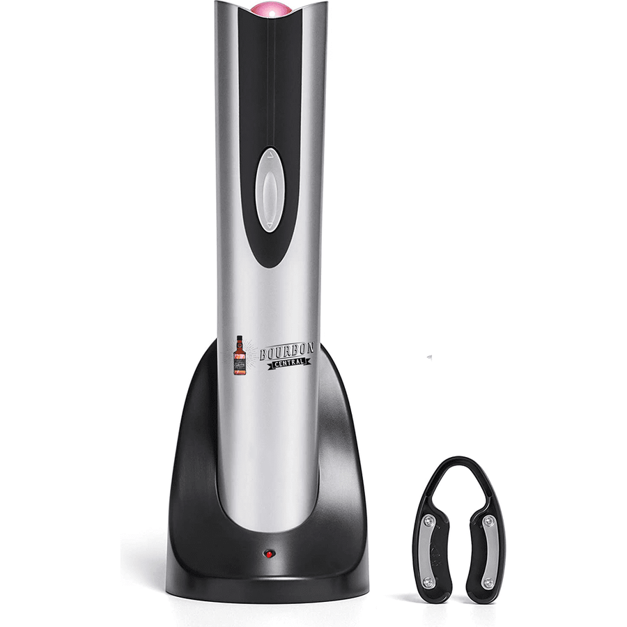 Electric Wine Bottle Opener with Foil Cutter - Bourbon Central