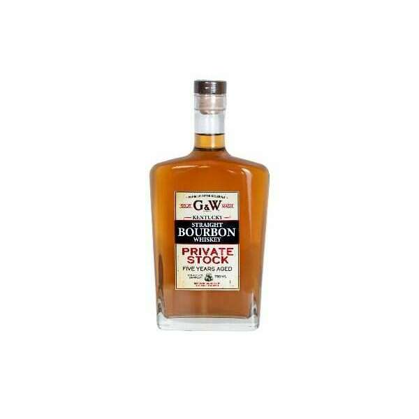 G & W 5 Years Old Bourbon