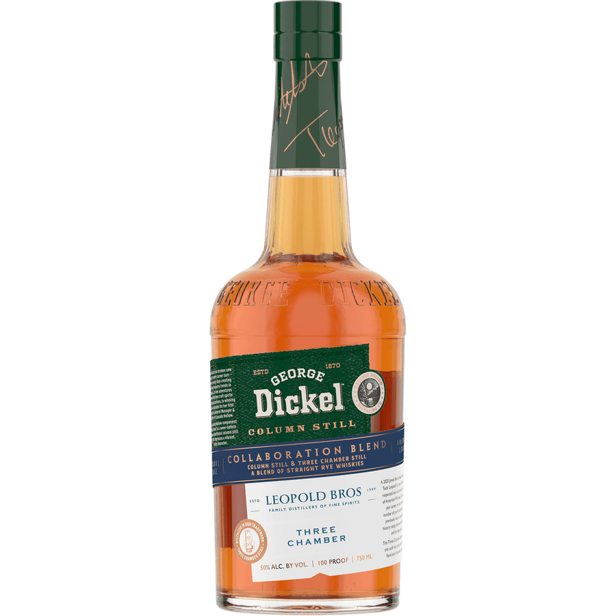 George Dickel & Leopold Bros Collaboration Blend Rye Whisky - Bourbon Central
