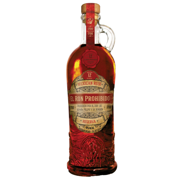 El Ron Prohibido 12 Years Old Solera Blended Reserva Mexican Rum