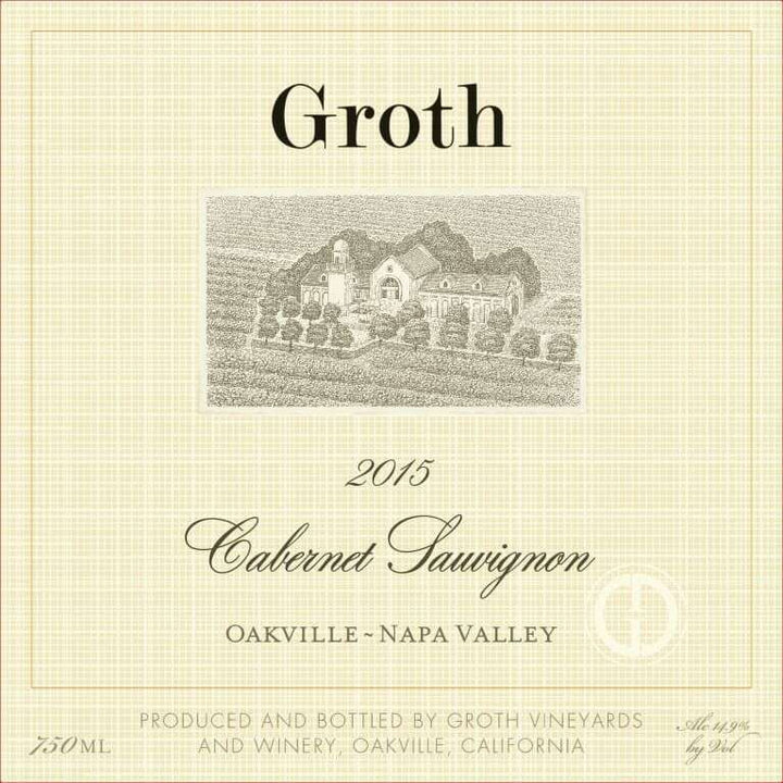 Groth Cabernet Sauvignon - Bourbon Central