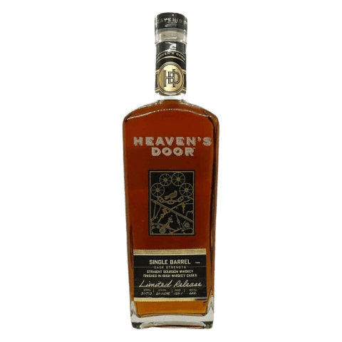 Heaven's Door Single Barrel Cask Strength Bourbon Finished In Irish Whiskey Casks