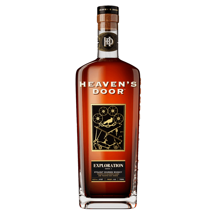 Heaven's Door Straight Bourbon Whiskey Single Barrel Calvados Cask Finish - Bourbon Central