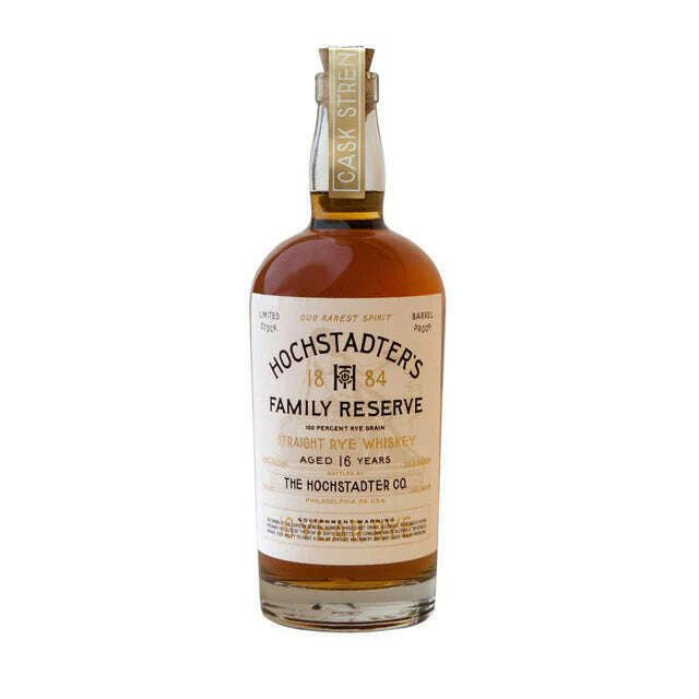 Hochstadter's Rye Whiskey 16 Year Family Reserve - Bourbon Central