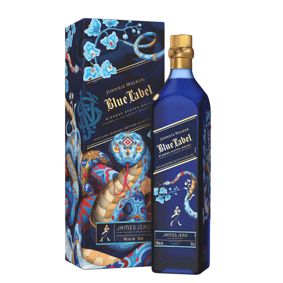 Johnnie Walker Blue Label Year of the Snake Limited Edition by James Jean - Bourbon Central