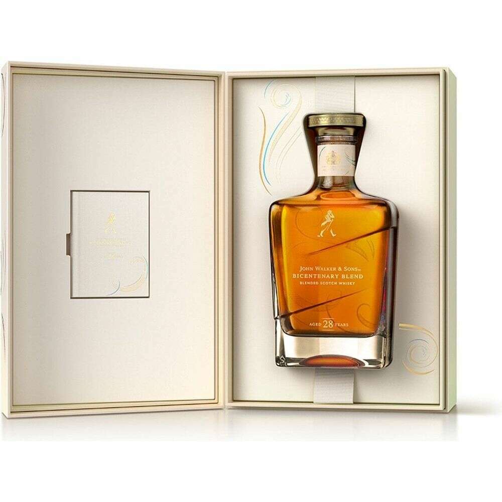 Johnnie Walker & Sons Bicentenary Blend 28 Year Old Scotch Whiskey - Bourbon Central