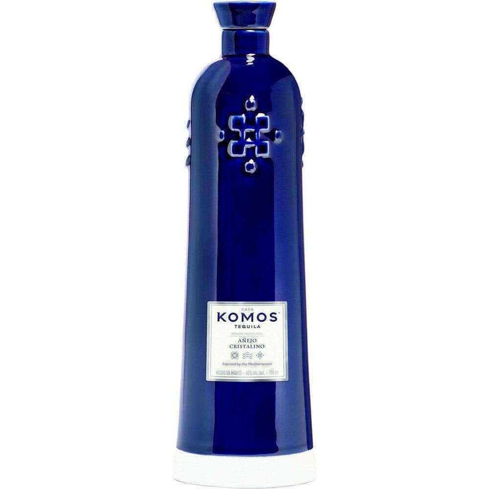 Komos Cristalino Anejo Tequila - Bourbon Central