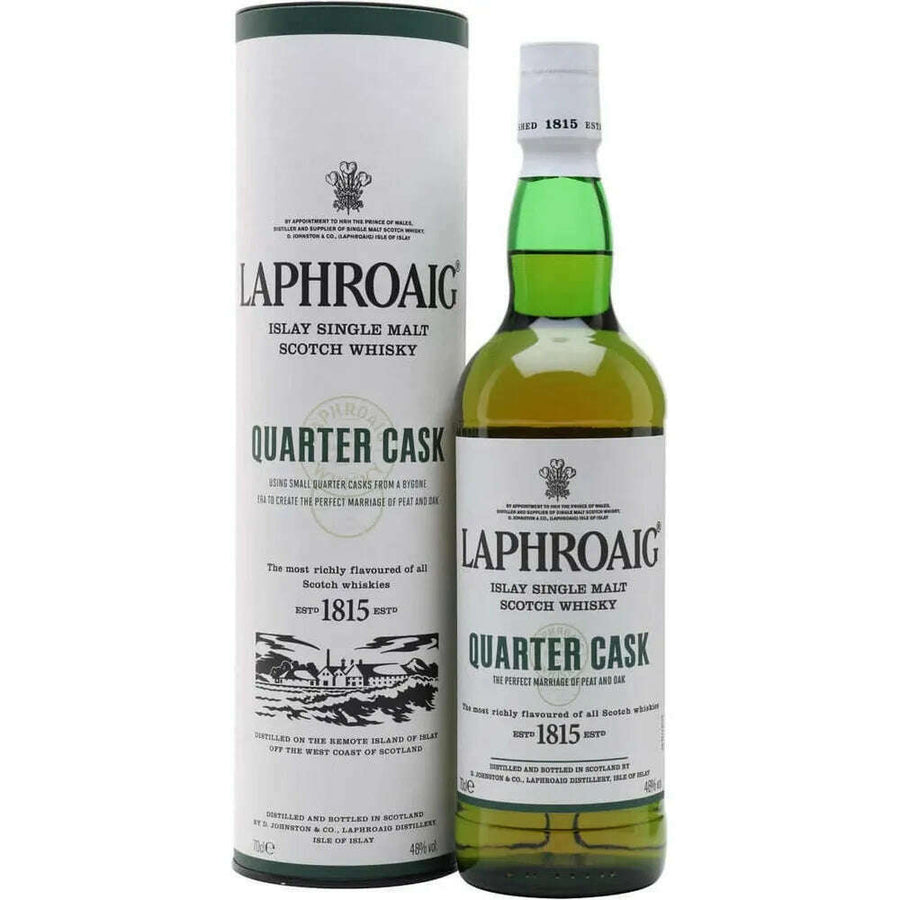 Laphroaig Quarter Cask Single Malt Scotch Whisky - Bourbon Central