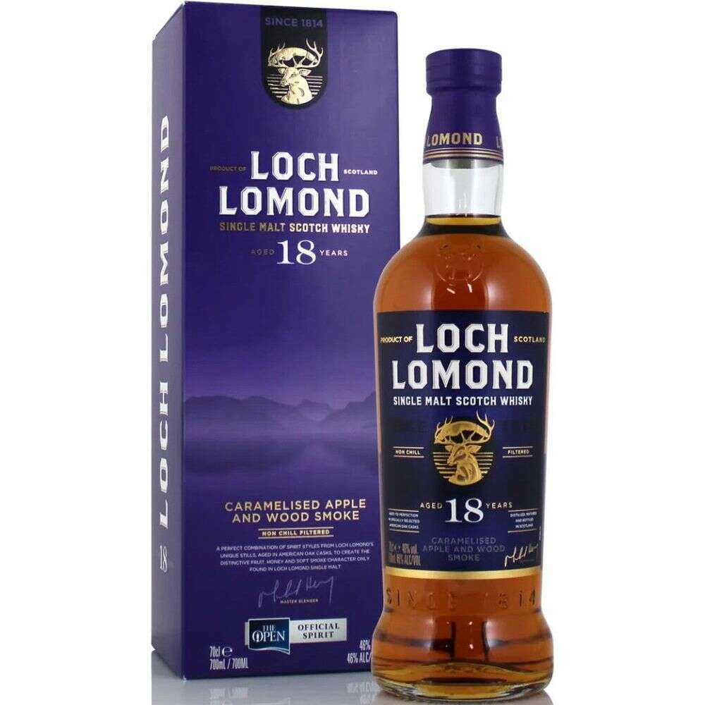 Loch Lomond 18 Year Single Malt Scotch Whisky - Bourbon Central