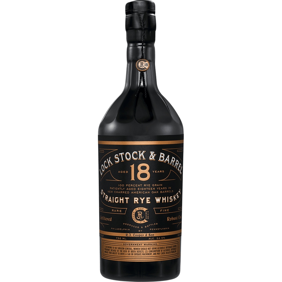 Lock Stock & Barrel Rye Whiskey 18 Year - Bourbon Central