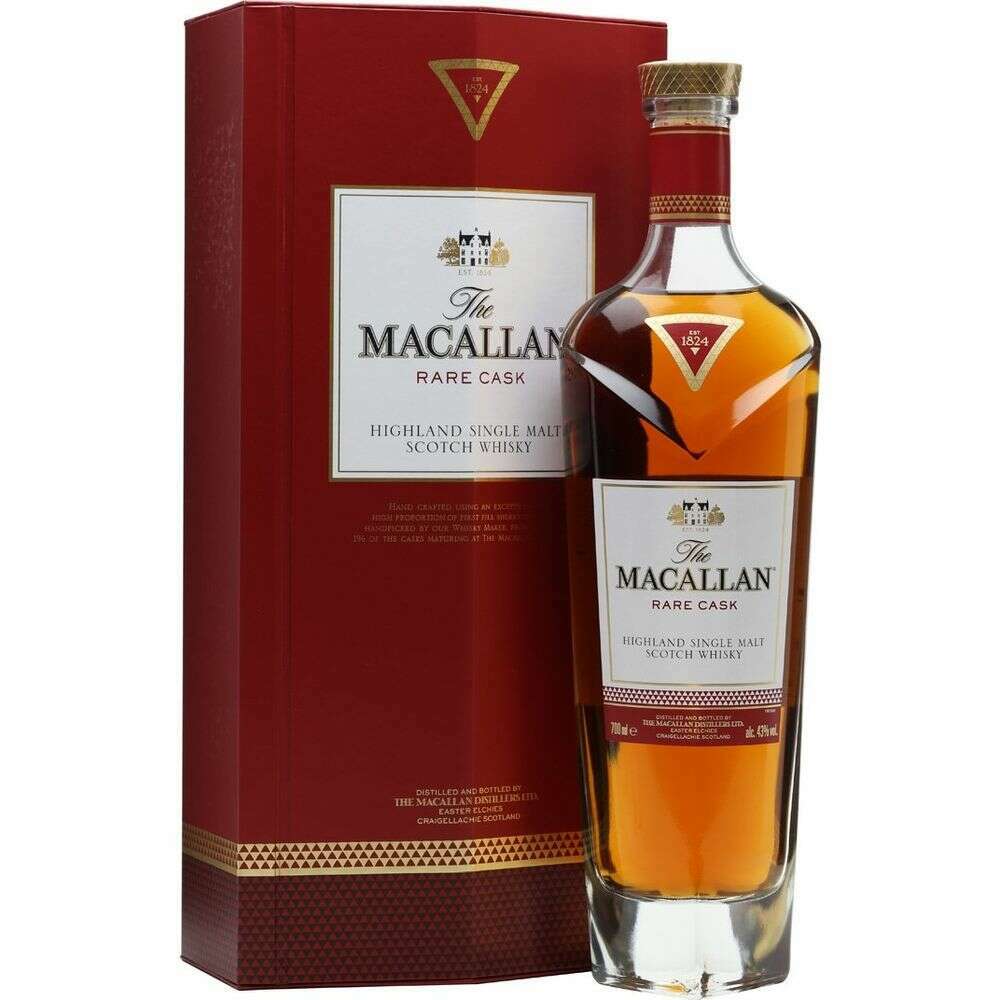 Macallan Scotch Single Malt Rare Cask - Bourbon Central