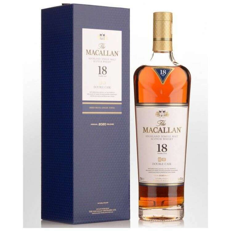 Macallan Single Malt 18 Year Double Cask - Bourbon Central