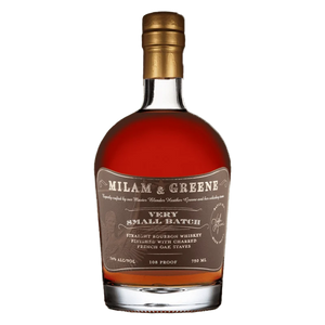 Milam & Greene Very Small Batch #4 Bourbon Finished in Charred French Oak Barrels