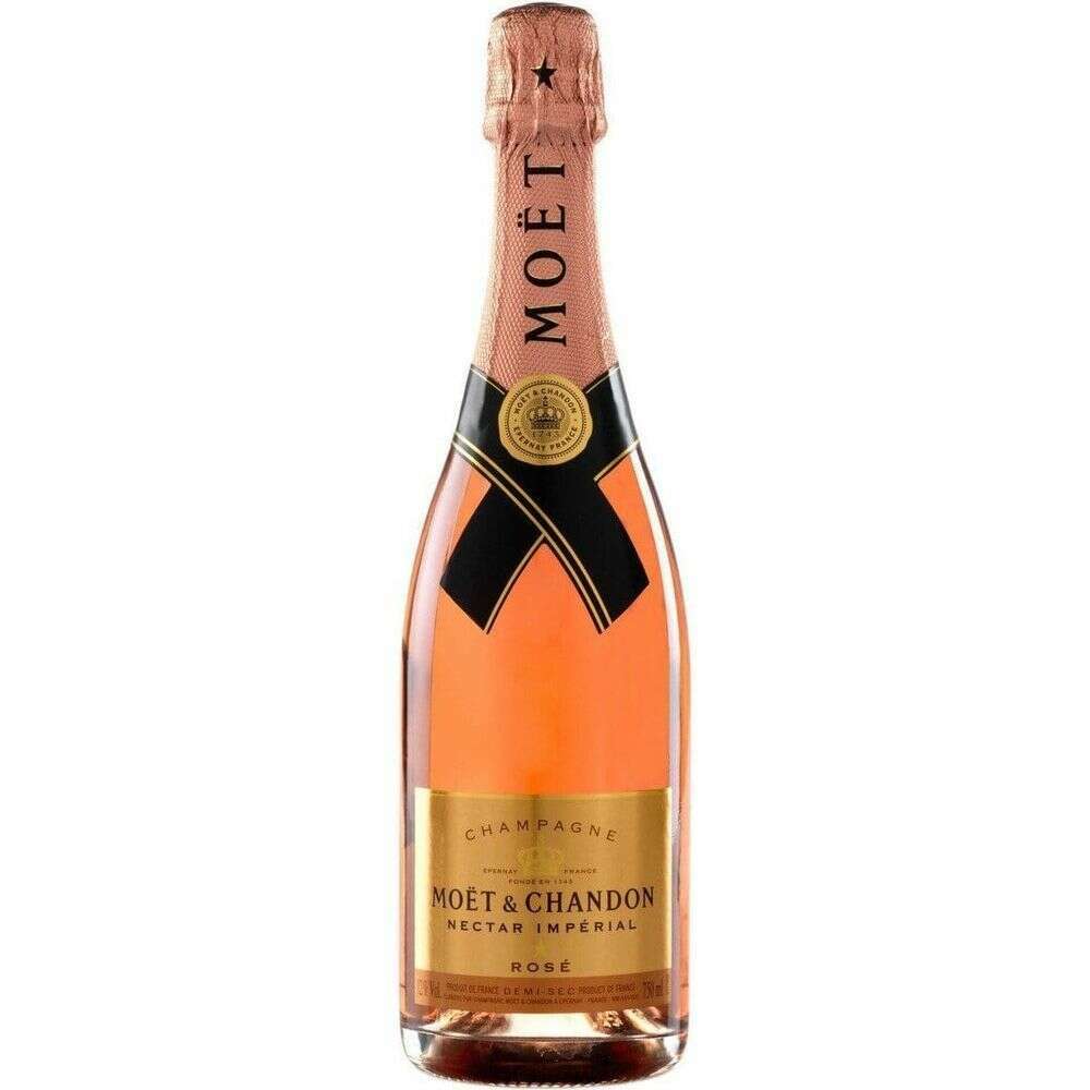 Moet & Chandon Champagne Nectar Imperial Rose - Bourbon Central