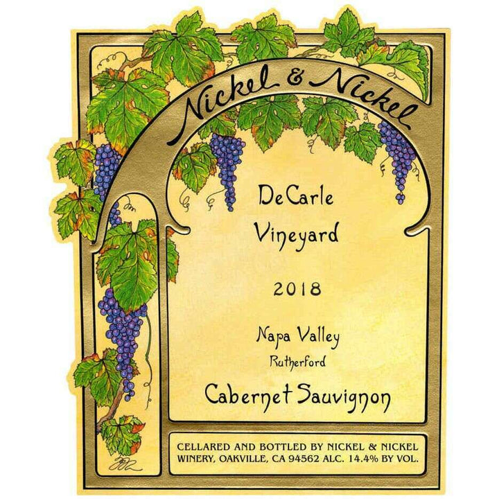 Nickel & Nickel DeCarle Vineyard Cabernet Sauvignon - Bourbon Central