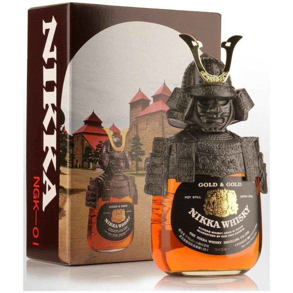 Nikka Samurai Gold & Gold Blended Whisky - Bourbon Central