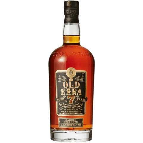 Old Ezra 7 Years Aged Barrel Strength Bourbon