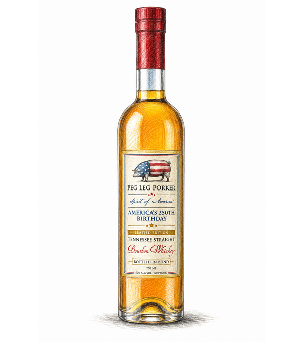 Peg Leg Porker America 250th Birthday Limited Edition Bottle In Bond