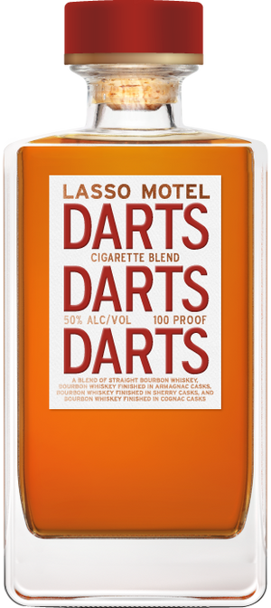 Lasso Motel Darts, Cigarette Blend Cask Finish Straight Bourbon