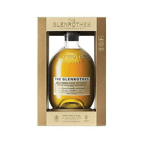 The Glenrothes Scotch Single Malt Bourbon Cask Reserve