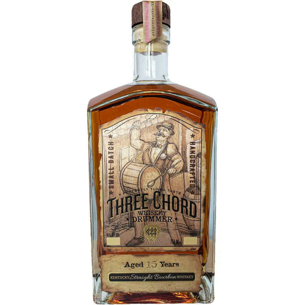 Three Chord Drummer 15 Year Straight Bourbon - Bourbon Central
